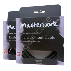 Masterwork Enstürman Kablosu 3 Metre 6.3 mm. Mono El yapımı Premium Kalite