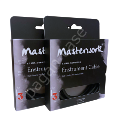 Masterwork Enstürman Kablosu 3 Metre 6.3 mm. Mono El yapımı Premium Kalite